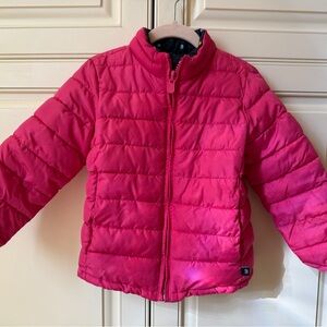 Gap Toddler reversible puffer coat
